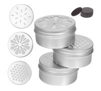 GALPADA Kit De Dressage D'odeurs pour Chien 6 Boîtes Aluminium Perforées 6 Pastilles Adhésives 25x2 Mm, Outil Travail De Flair pour Entraînement à L'odorat Et Agilité