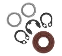 GALPADA Kit de Joint D'arbre de Moule Joint de Palier de Moule Acier Inoxydable et Clip de Retenue en Acier à Ressort et Axe de Machine Entretien Domestique et Professionnel