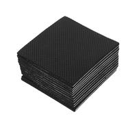 GALPADA Kit de Mise à Niveau de Table de Billard 12pcs Patins Carrés en Peva Anti-Bruit et Découpe Ajustable pour Meubles et Billard en Salle de Jeux ou Restaurant