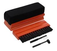 GALPADA Kit de Nettoyage pour Platine Vinyle Compact et Portable Brosses Antistatiques Ensemble pour Disque Vinyle et CD DVD Outils Durables pour Entretien et Protection du Tourne Disque