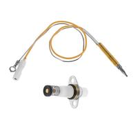 GALPADA Kit de Point Allumage pour à Gaz avec Thermocouple et Tige de Flamme Compatible Chauffages et Cheminées à Gaz Installation Facile et Détection Fiable