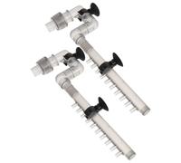GALPADA Kit de Raccords D'entrée et Sortie pour Filtre Externe D'aquarium, 2 Pièces en Abs avec Assemblage Rapide pour Aquarium, Évite L'accumulation de Débris