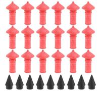 GALPADA Kit de Réparation de Pneus Insertion Rapide et Solide en Caoutchouc Forme Champignon Gomme Résistante à L'usure pour Pneus Radiaux et Motos