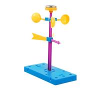 GALPADA Kit Éducatif DIY Girouette Anémomètre pour Garçon Fille Expérience Scientifique Ludique Facile à Assembler Développement des Compétences Observation Réflexion pour Garçons et