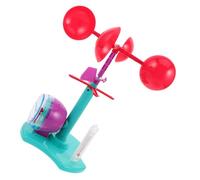 GALPADA Kit Scientifique Anémomètre Éducatif pour Garçon Fille Expérience Physique DIY Mesure du Vent Vitesse et Direction Stem pour Apprentissage Météo et Physique