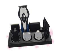 GALPADA Kit Tondeuse Électrique Multifonction Rechargeable USB Acier Inoxydable Précis pour Hommes Épilateur Nez Barbe Visage Portable Usage Voyage