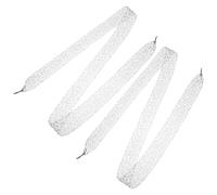 GALPADA Lacets Résistants Déformation 4cm Larges en Polyester pour Imprimés Léopard pour Baskets et Chaussures Formelles Adaptés Femmes et Garçon et Filles