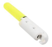 GALPADA Lampe Alarme pour Canne à Verte Lumière LED Sensible pour Nocturne Indicateur Lumineux Extérieur avec Clip Pratique Alerte Morsure Rapide pour Pêcheurs