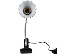 GALPADA Lampe Chauffante Reptile Ajustable avec Support à Pince Parasol Large pour Tortue Éclairage Basking Thermostat Intégré pour Terrarium et Enclos