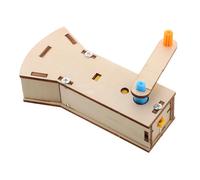 GALPADA Lampe de Poche à Manivelle DIY pour Garçon Fille Générateur Énergie Manuelle Éclairage Urgence LED Kit Éducatif pour Expériences et Camping Plein Air