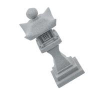 GALPADA Lanterne Japonaise Miniature en Résine, Pagode Zen Décorative | Style Asiatique Classique, Détails Réalistes et Finition Soignée, pour Micro Paysage, Étagère, Aquarium