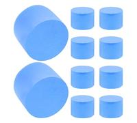 GALPADA Lot 10 Bouchons Éponge pour Fourmis Habitat en Tube à Essai Contrôle d'Humidité Accessoires pour Observation et Alimentation