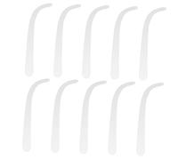 GALPADA Lot De 10 Bâtonnets D'essai Transparents En Acrylique Pour Boucles D'oreilles, Présentoir De Rangement Compact Pour Magasin, Support Pratique Sans Port Direct, Usage Boutique Ou Exposition