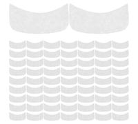 GALPADA Lot De 100 Masques De Soin Du Cou En Soie Naturelle, Patch Hydratant Fin Et Léger Pour Femmes, Réparateur Et Éclat, Usage Salon Spa Et Soins Du Visage