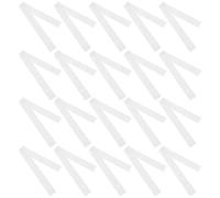 GALPADA Lot de 100 Pochettes Transparentes 7 Cm X 110 Cm pour Ceintures, Housse de Protection Anti-poussière, Paquet de Rangement Long et Étanche pour Voyage et Penderie, Étui