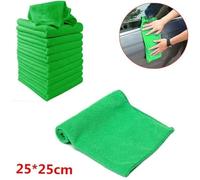 GALPADA Lot De 16 Serviettes Carrées Nano-absorbantes En Microfibre 25x25 Cm Pour Bébé, Serviettes De Bain Multifonction, Vert Et Violet, Doux Et Super Absorbant, Voyage Et Soins Bébé