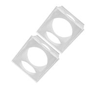 GALPADA Lot de 2 Boîtes à Mesurer pour Ballons en Plastique Robuste 11 Trous Gabarit Portable de Taille de Ballon Outil de Mesure Précis pour Fête et Décoration Compatible