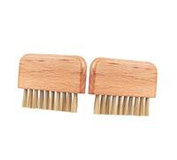 GALPADA Lot De 2 Brosses à Ongles En Bois Petites Douces Pour Nettoyer Et Soigner Mains Et Pieds Usage Domestique Et Salon