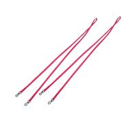 GALPADA Lot de 2 Cordons pour Moufles Garçon et Filles, Attache Tour de Cou Rose Fuchsia, Clips en Métal Anti-Perte, Accessoires Hiver pour Ski et Sports de Plein Air, Maintien Sécurisé