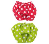 GALPADA Lot de 2 Couches Lavables pour Petits Animaux M - Couches Absorbantes et Étanches en Coton pour Écureuils et Cochons D’Inde - Culottes Réutilisables Souples pour Voyage et Maison