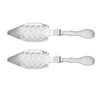GALPADA Lot de 2 Cuillères à Absinthe en Acier Inoxydable 304, Filtre Multifonction Ajouré pour Bar et Cocktails, Accessoire pour L'absinthe Goutteur Délicat, pour Maison et