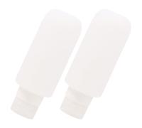 GALPADA Lot de 2 Flacons de 200ml en Silicone et Pp pour Shampoing et Gel, Économise de L'espace, pour Voyage
