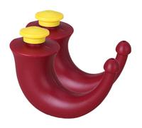 GALPADA Lot de 2 Flacons de Rinçage Nasal Rouge, Irrigation Nasale pour Lavage Nez Adulte, Bouteille D’irrigation Plastique Portable, Outil de Nettoyage Pratique pour Sinus et Allergies,