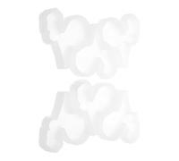 GALPADA Lot de 2 Moules en Silicone Forme Coq pour Chocolat et Fromage, Moules à Pâtisserie Créatifs, Fourniture la Cuisine Diy, pour Sucettes, Gâteaux et Loisirs Gourmands