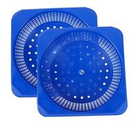 GALPADA Lot De 2 Nids Carrés pour Pigeons en Plastique Respirant Solide, Grands Formats, Nid D’Incubation D’œufs Adapté à L’élevage en Volière Soin des Pigeonneaux