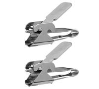 GALPADA Lot de 2 Ouvre-Noix en Acier Inoxydable pour Graines de Tournesol et Pignons, Pince Protectrice des Dents, Outil Pratique pour Décorticage Facile