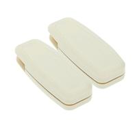 GALPADA Lot de 2 Poignées de Stores Verticaux Fond Rond, Accessoires pour Cordon de Store sans Fil en Plastique, Compatibles Fenêtres Bureau et Hôtel, Poignées de Rideaux pour Décoration