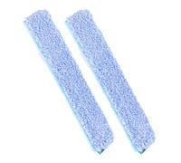 GALPADA Lot de 2 Recharges Mouilleur en Microfibre pour Nettoyage Vitre et Miroir, Lavables, sans Traces, Compatibles Universellement pour Usage Quotidien Bureau