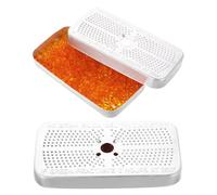 GALPADA Lot de 2 Sachets Déshydratants en Gel de Silice Réutilisables Absorbeurs d'Humidité Domestiques Orange Sachets Absorbants pour Rangement des Vêtements et Protection L'Humidité