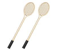 GALPADA Lot de 2 Stylos à Gel Forme Raquette de Tennis en Plastique, Écriture Fluide et Décoration de Bureau, Dessin Bureau