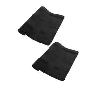 GALPADA Lot de 2 Tapis de Poker Magician Pad Noir Grand Format 40x60 Cm, Surface Antidérapante et Lisse, Accessoire Portable pour Jeux de Cartes et Spectacles de Magie