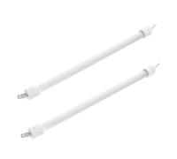 GALPADA Lot De 2 Tubes Chauffants Pour Chauffage Électrique Tube De Remplacement En Quartz 23 Cm Résistance Haute Température Pour Patio Chauffage D’appoint Et Rechange