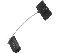 GALPADA Lot de 2 Verrous de Fenêtre Réglables sans Perçage Verrou de Sécurité Garçon et Filles Adhésif Noir pour Fenêtres Coulissantes et Réfrigérateur Limiteur D’Ouverture Sécurisé