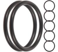 GALPADA Lot de 20 Anneaux de Remplacement en Caoutchouc pour Coulisses de Trompette et Cornet, Petits Silencieux Compacts, Accessoires de Réparation pour Trompettes, Pièces Solide