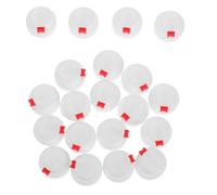 GALPADA Lot de 20 Buses Blanches pour Aérosol : Compatibles avec Les Valves Mâles de 4 mm, Embouts Et Capuchons de Rechange pour Peinture Aérosol, Graffiti, Art, Bricolage Et Usage Général.