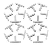 GALPADA Lot de 20 Clés de Remontage en T 18mm pour Boîte à Musique, Accessoires de Réparation Compatibles, Pièces de Rechange Précises pour Mécanisme Musical, Usage Personnel et Présent