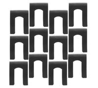 GALPADA Lot de 20 Clips en Métal Forme U pour Conduite de Frein, Dispositif de Retenue Robuste, Installation Rapide, pour Entretien Automobile et Maintenance de Tuyaux