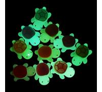 GALPADA Lot de 20 Pendentifs Décoratifs de Petite Bouteille Ampoule Fluorescente, en Plastique Étanche à Remplir, Décoration Suspendue Lumineuse pour Fêtes et Présents D'invités,