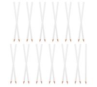 GALPADA Lot de 25 Crayons de Tailleur Blancs à Mine 4.0 Mm, Stylos Marqueurs Textiles Lavables pour Couture, Patchwork et Broderie, Marquage Précis sur Tissus Variés, Outils de Marquage