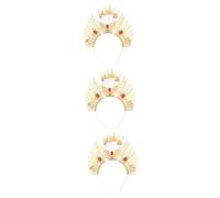 GALPADA Lot De 3 Bandeaux Uniques Pour Femmes -têtes Créoles Vierges