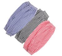 GALPADA Lot De 3 Paires De Manchons De Protection Anti-Salissures Blancs Pour En Coton Et Lin Pour Protéger Les Bras Des Adultes