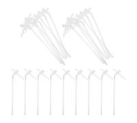 GALPADA Lot de 30 Buses à Mousse de Construction en Pp Embouts Anti-obstruction pour Distribution Uniforme de Mousse Expansive, pour Travaux D'isolation Professionnels