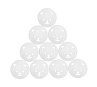 GALPADA Lot De 30 Cache-prises De Sécurité Bébé Compatibles Normes Européennes, Forme Ours Ronde Renforcée, Couleur Ivoire, Protection Les Chocs Électriques Pour Chambre D’garçon Et Filles