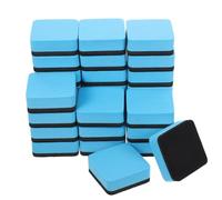 GALPADA Lot de 30 Mini Effaceurs Magnétiques à Sec en Feutre Eva pour Tableau Blanc, Nettoyage Rapide et Stable, pour Enseignants en Salle de Classe