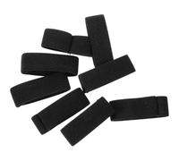 GALPADA Lot de 32 Bracelets Élastiques de Deuil Noir pour Police Bande d'Insigne Commémorative en Tissu Sergé Accessoires Funéraires pour Cérémonie et Respect Officiel