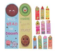 GALPADA Lot de 36 Marque-pages Parfumés à Motifs de Fruits, Papier Léger et Sûr, Design Cartoon Coloré, pour Adolescents et Usage Scolaire, Accessoires de Bureau Pratiques et Décoratifs